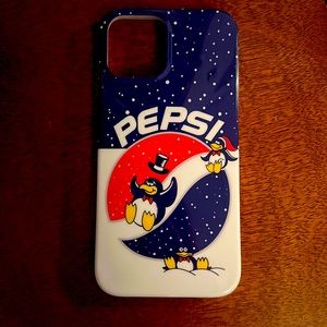 Casely IPhone 12 Pro Max Cell Phone Case Pepsi Penguins :)